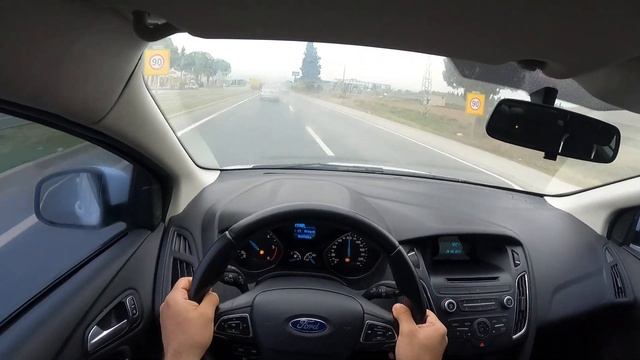 2018 FORD FOCUS 1.5 TDCİ 120 BG POWERSHİFT POV SÜRÜŞ / POV DRİVE смотреть онлайн