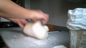 Городская булка или французкая на закваске Левито Мадре