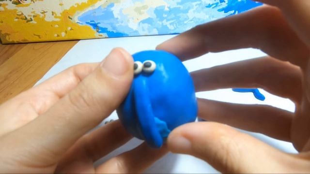 Слон из мультфильма Зебра в клеточку из пластилина. Zebra made of plasticine смотреть онлайн