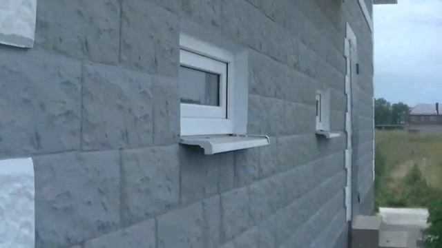 Симпатичный домик из блоков ТЕПЛОСТЕН в Петрушино.
