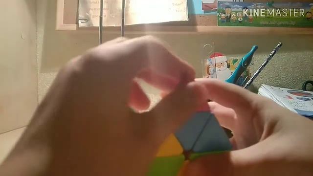Первый и второй этап сборки пирамиды