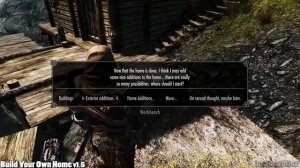Skyrim Mod Feature: Build Your Own Home