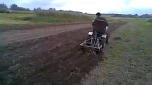 Адаптер с культиватором и боронами