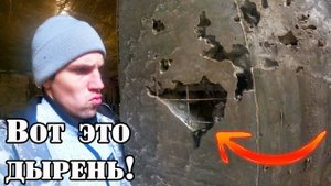 Демонтировал внутреннюю  опалубку , а там вот это ...