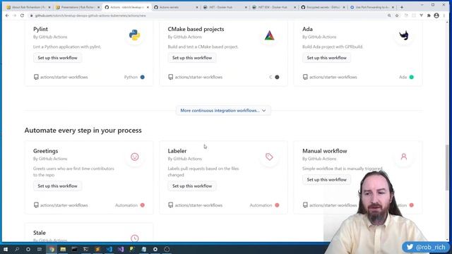 Level up your DevOps with GitHub Actions and Kubernetes | Rob Richardson смотреть онлайн