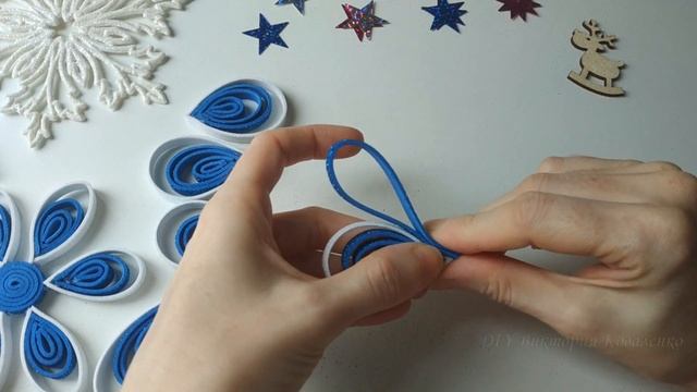 ❄️ Снежинка из фоамирана ❄️ Новогодние поделки ❄️ Украшение на Новый  Год ? Diy Christmas Ornaments