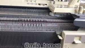 Продольная планка на вязальной машине