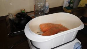 Ужин с рыбой в духовке и пароварке для ленивых. 2 варианта: легко и вкусно