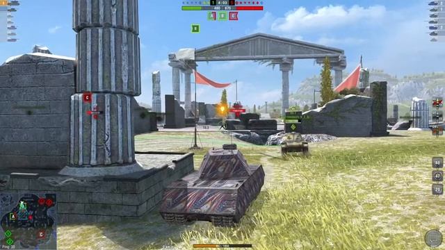 СЕГОДНЯ ГОНЯЕМ НА ТАНКАХ! World of Tanks Blitz смотреть онлайн