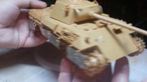 Сборка немецкого среднего танка " Пантера" от компании ZVEZDA ч. II
