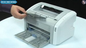 How To Replace the Toner Cartridge On HP LaserJet 1020 plus Cartridge Change ⚡⚡