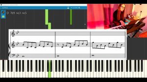 Clubbed to Death Tutorial #piano #matrix #tutorial #pianotutorial
