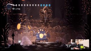 Как победить босса в Hollow Knight -  Задумчивый Чревень