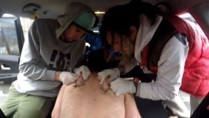 Прыжки с веревкой на крюках! RopeJump with hook! 18+