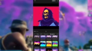 Как сделать переливающиеся изображение в CapCut?