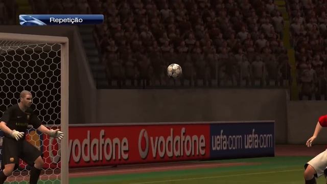 PES 2009 - Barcelona vs Man United | Final UEFA Champions League | HD 60FPS смотреть онлайн