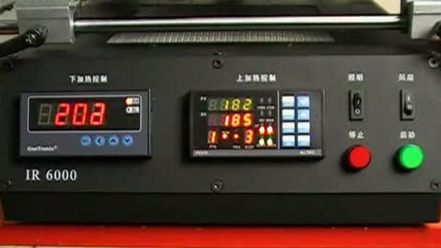 Инфракрасная паяльная станция IR 6000 - демонтаж BGA чип... смотреть онлайн