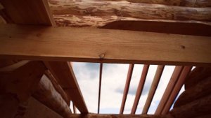 ?? Дом из бревна. Строительство сруба. Загородный дом