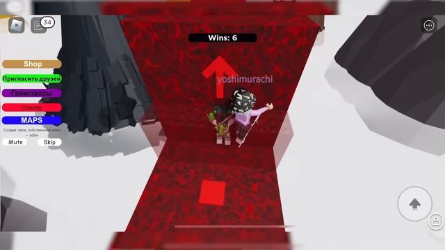 ОББИ НА ДВОИХ, НО Я ПРОХОЖУ С ТЕЛЕФОНА! Roblox TeamWork Obby World смотреть онлайн