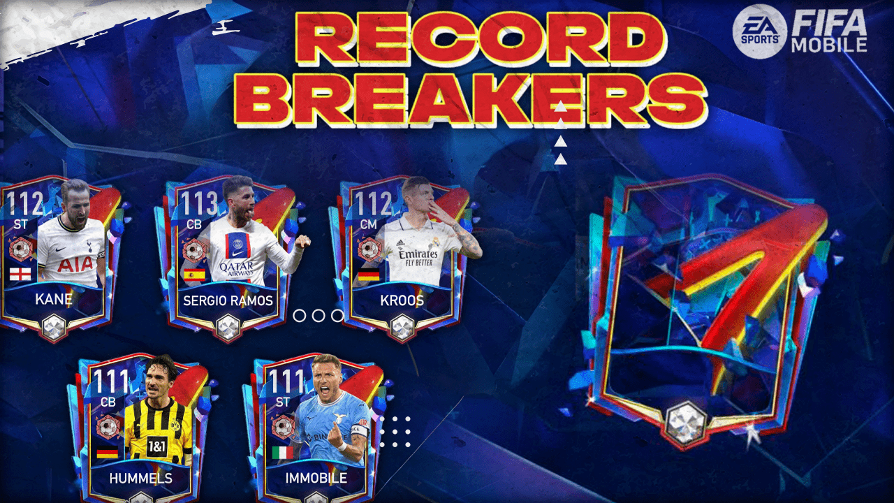 Уф новое событие Record Breakers! ТОТС  FIFA 23 mobile TOTS