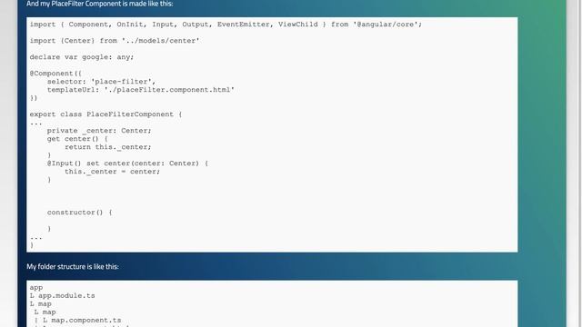 Error: Template parse errors: Can't bind to 'myProperty' since it isn't a known property of 'myC... смотреть онлайн