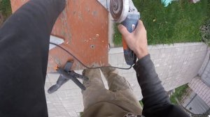 резать плитку без пыли просто!!!