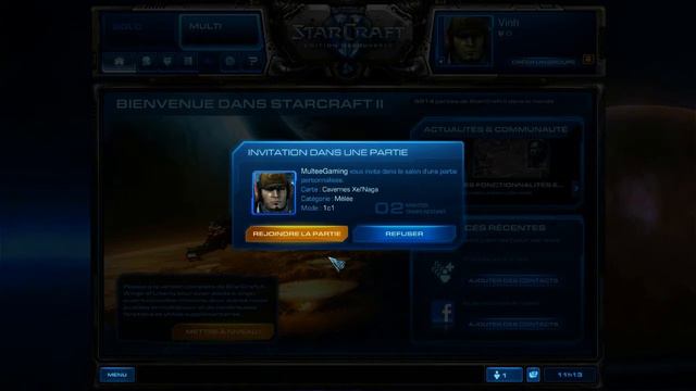 Starcraft 2 Comment rejoindre une partie смотреть онлайн