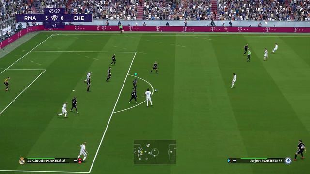 PES 2021 |Realism Mod| Classic patch y Ultimate Atmosphere Mod 2.0| Madrid Galáctico vs Chelsea 200