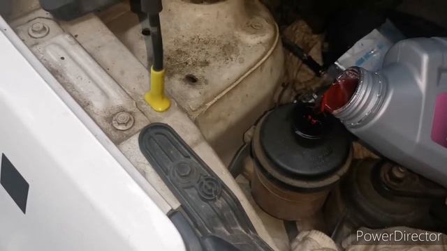 Кия рио 3. Замена масла ГУР.  Насос ГУР кия рио 3. замена гур насос гур