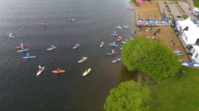 SUP Регата в Строгинском затоне смотреть онлайн