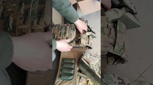 сборка плитника GearKraft Атом V2 + защита шеи от SpetzTactika