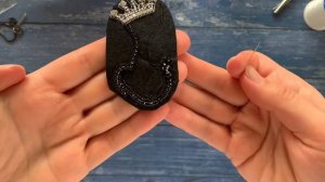 Брошь своими руками кошка в короне | брошь из бисера | toho