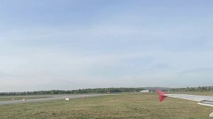 Взлёт самолёта Боинг из Кольцово Екатеринбург