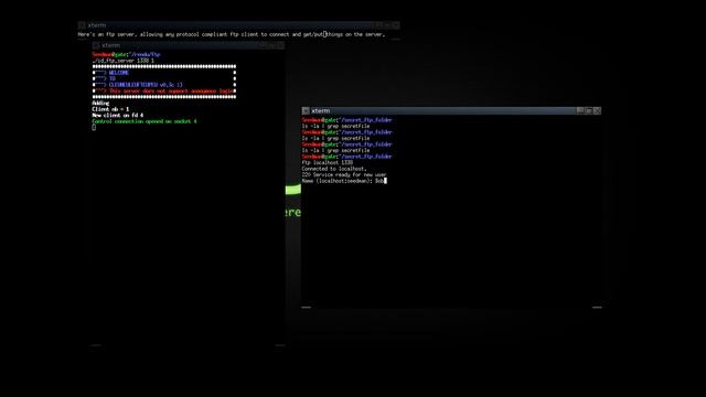 [C] Ftp server смотреть онлайн
