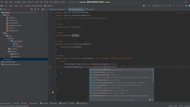 Java: How to write a CSV file with OpenCSV (Eclipse, Intellij IDEA) смотреть онлайн