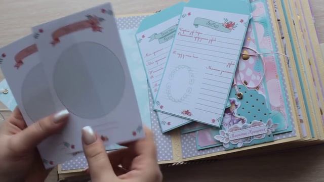 Скрапбукинг_Фотоальбом А5 _ручной работы до 18 лет!!!.mp4 смотреть онлайн