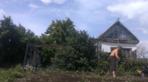 пашем мотоблоком хютер МК 7000