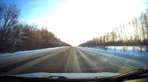 Дорога: Чебоксары - Шумерля январь 2021