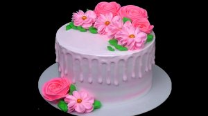 Как украсить торт # 113