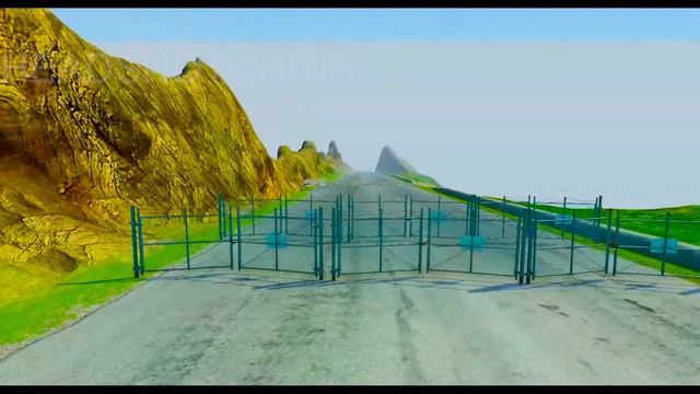 Double Flatbed Trailer Truck vs Speed bumps | Train vs Cars | Tractor vs Train | BeamNG Drive