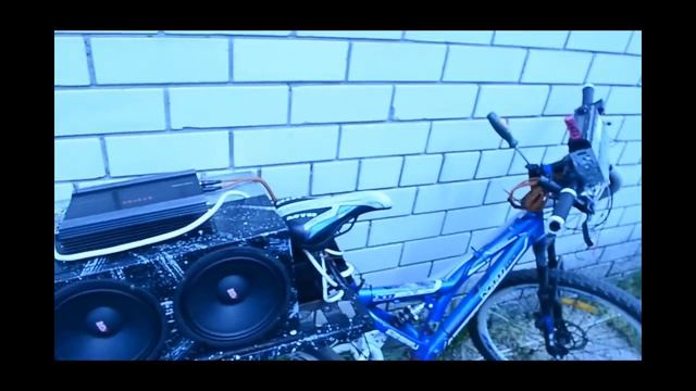 ГРОМКИЙ АВТОЗВУК НА ВЕЛОСИПЕДЕ!! Быстрый обзор системы.