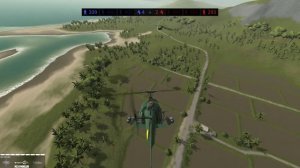 HUEY Attack Chopper DESTRUCTION 💥 - Ravenfield Gameplay