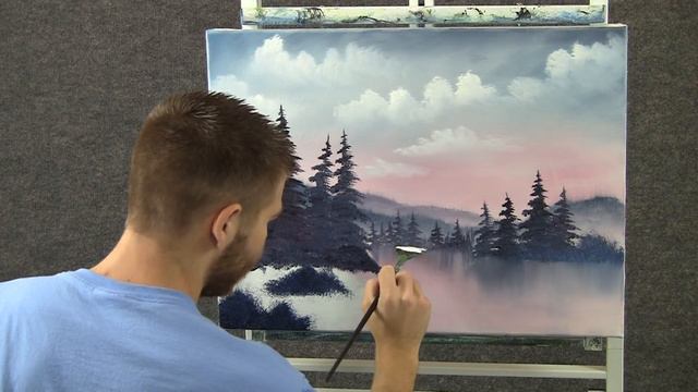 Paint with Kevin Hill - Frosty Morning wet on wet HD