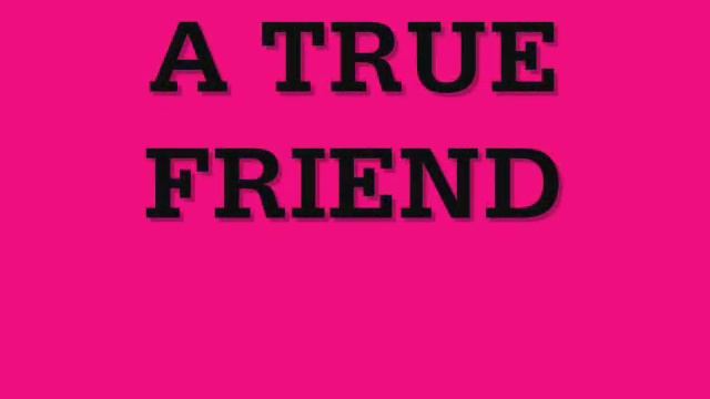 Miley Cyrus true friend. True friends.