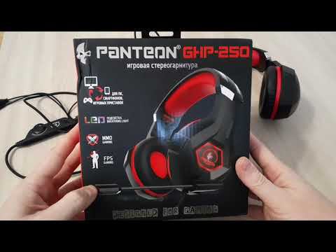 PANTEON GHP-250 Игровые наушники смотреть онлайн