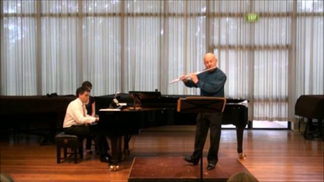 Vernon Hill 2010 - Taktakishvili Flute Sonata with Alan Hicks piano смотреть онлайн