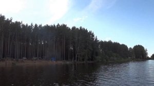 Озеро Пено на Верхней Волге. Дорога до озера. Обзор полянки. Щука как вечерний бонус.
