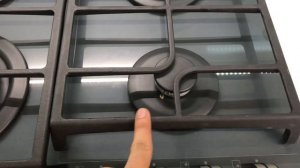 Teka - Hob 60cm GZC 64320 /// Gas on Glass Hob /// Exact Flame /// Built-in 60x60