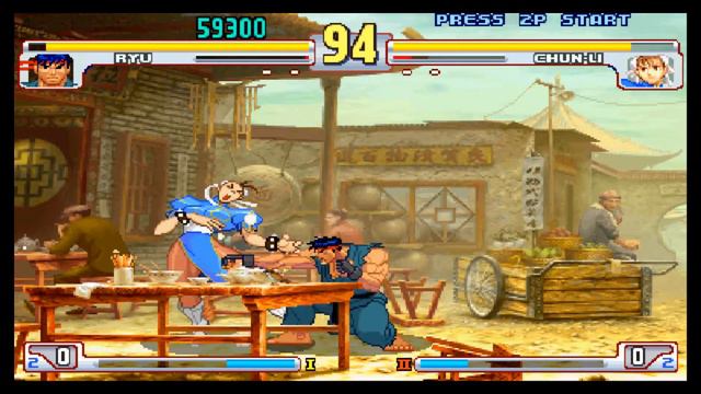 Street Fighter III: 3rd Strike - RYU FIGHT 2021 GAMEPLAY on DREAMCAST 60FPS