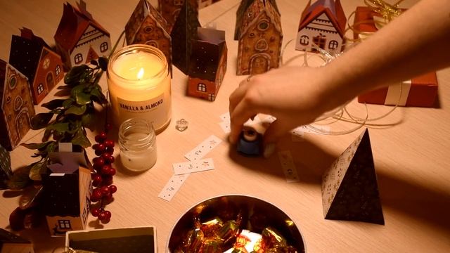 АДВЕНТ-КАЛЕНДАРЬ своими руками | Как сделать адвент за 5 минут? ❄️❄️❄️